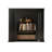 French retro oak black fireplace decorative cabinet-446801045