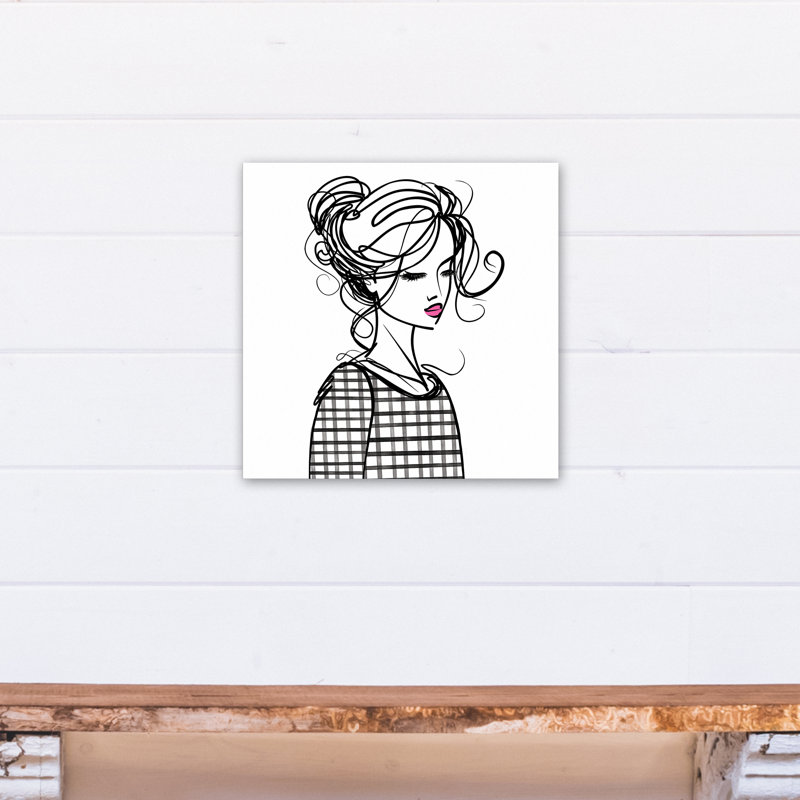 Art sur toile fashionista Majeic