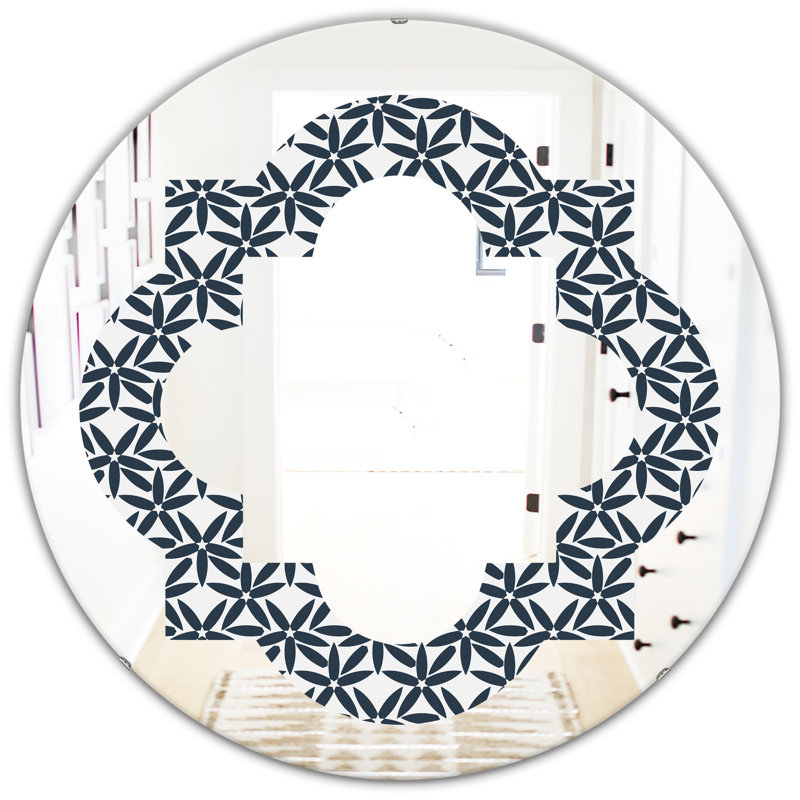 Miroir mural Quatrefoil, 31,5 po x 31,5 po