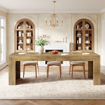86.6-Inch Extra Long Dining Table