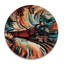 Horloge murale en bois massif Nerik-1469749541