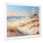 White Single Picture Framed