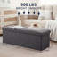 Banc de rangement rembourré Torryn-315871175