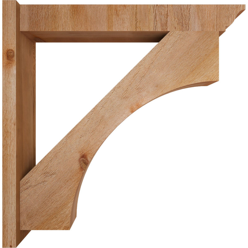 Persienne en bois Westlake, P 36 po x H 36 po, Cèdre rouge de l'Ouest de 6 po (sciage brut)