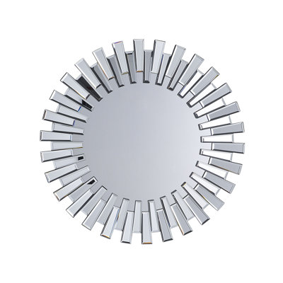 Allensville Glass Flat Wall Mirror