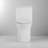 1.1/1.6 GPF Dual-Flush Elongated One-Piece Toilet With 15 3/4In Comfort Seat Height（(Soft Close Seat Included)）