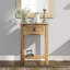 Achiles 1 Drawer Solid Wood Console Table for Hallway & Living Room Furniture-130815445