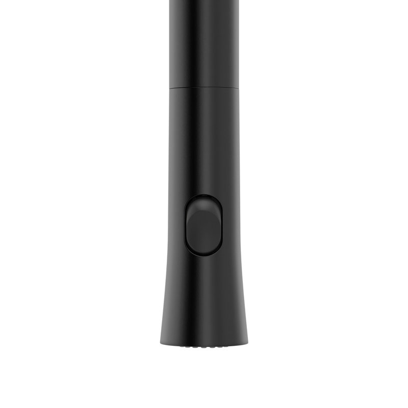Robinet de cuisine Moen Ronan avec bras pivotant et technologie Power Clean, Noir mat
