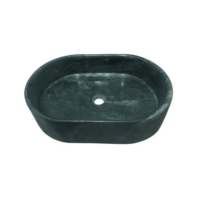 Marble Bathroom Vessel Sink, Semi-Polished Surface, Natural Stone, Genuine Marble, Real Marble