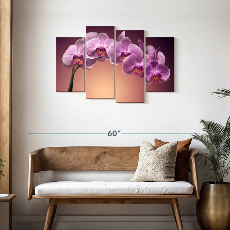 Harnek Magenta Orchids