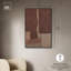 Décoration murale bohème Raw Edge IV par Art Remedy, cadre noir, 30 x 45-1444306344-1444306352