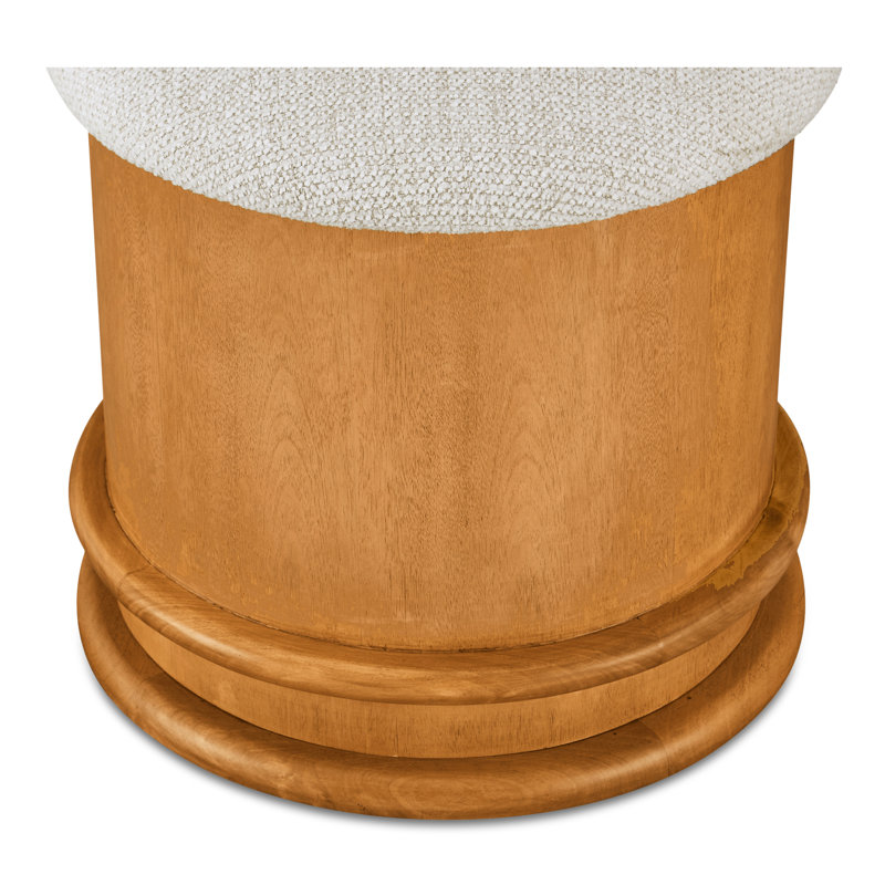 Piccolo Storage Stool Olive, Flecked Oatmeal