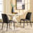 Boilleau 18.5'' H Faux Leather Upholstered Metal Side Chair-1774042554