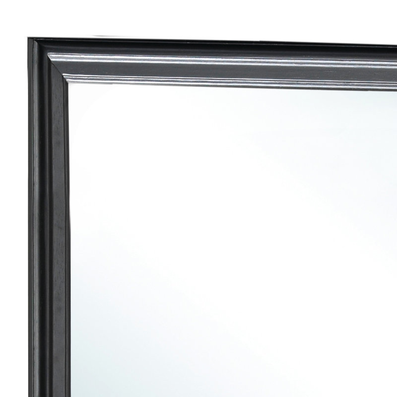 Wall Mirror, Black