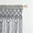 Lush Decor Boho Macrame Textured Cotton Single Window Valance-53752471