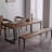 Multifunctional solid wood dining table-106804432