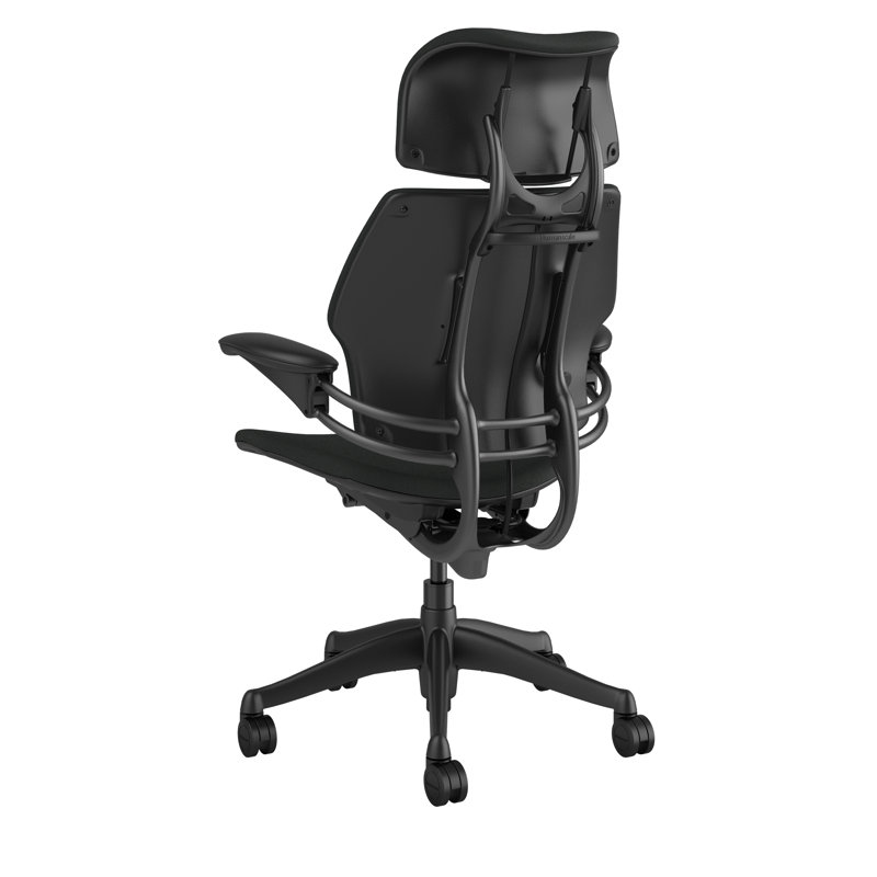 Freedom Headrest Task Chair, Graphite, Graphite