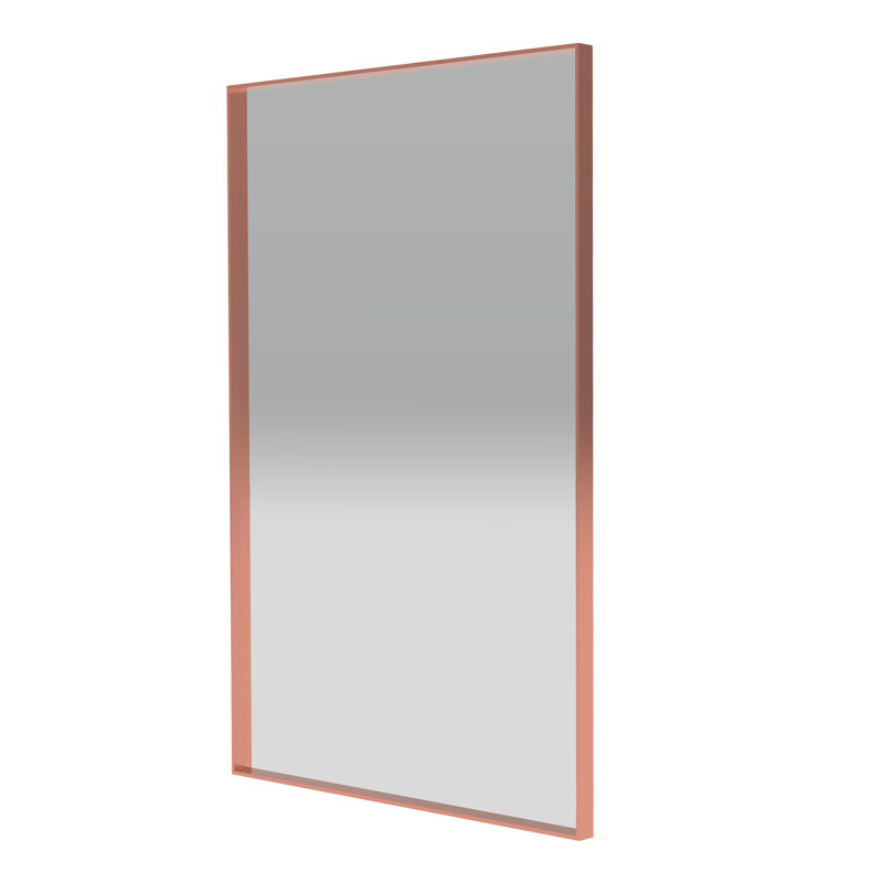 Miroir de salle de bain, Or rose