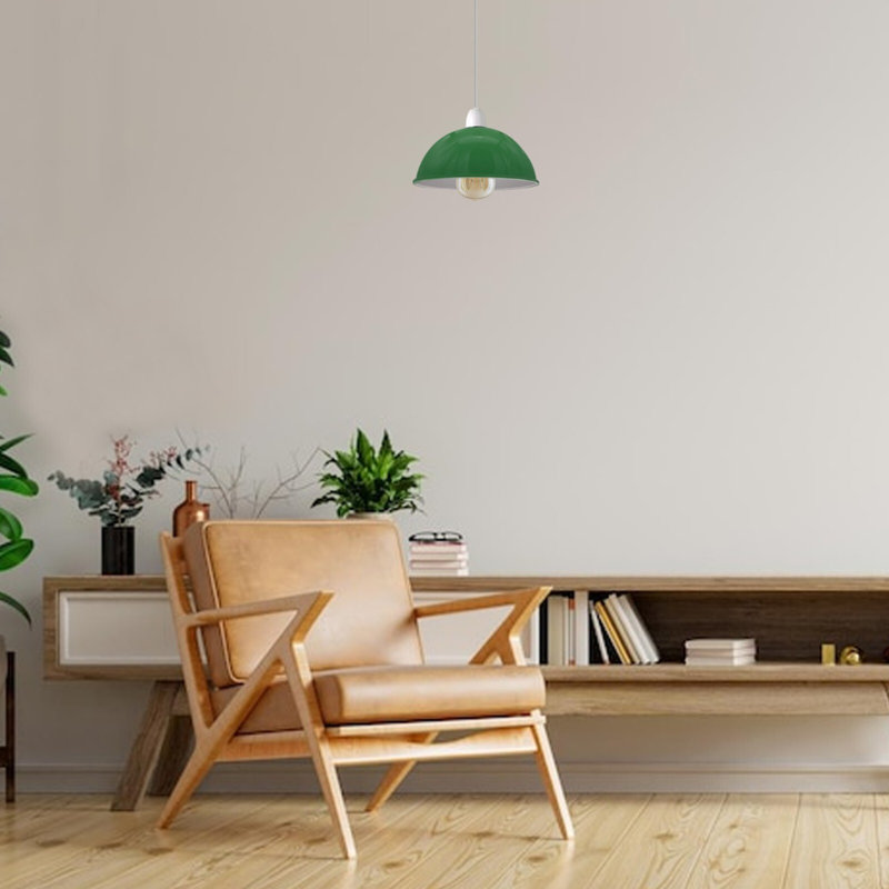Arzhin 10cm H Metal Lamp Shade ( Uno ), Green