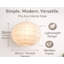 Irregular Paper Sphere Pendant Shade-18563003