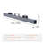 Hanging Magnetic Sweeper Pickup Tool, 120lbs Nail Hang-Type Magnetic Forklift Sweeper, Industrial Grade Magnets Steel Material Hunting Accessories for Picking Up Bolts Nails Iron Chips Metals