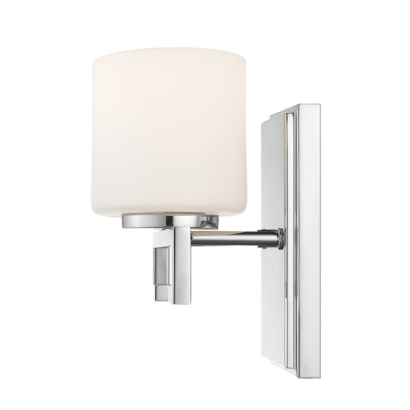 Mckeel Dimmable LED Bath Sconce, Chrome