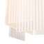 Chandelier Giardano Clear And Frosted Glass Antique Brass Finish