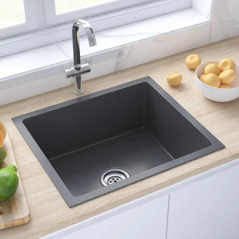Belfry Kitchen Zavala 440mm W Steel Kitchen Sink