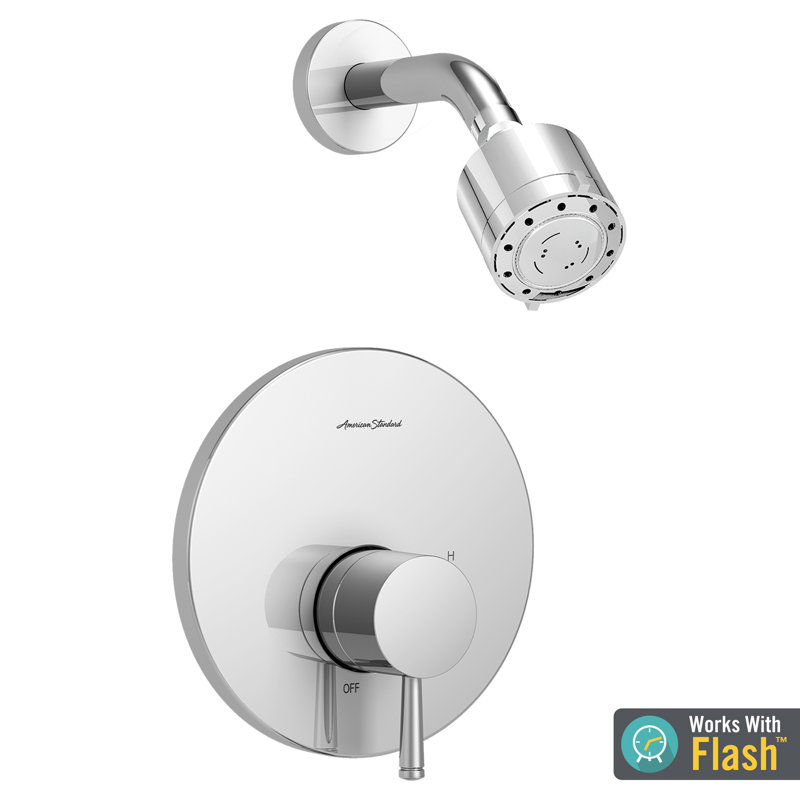 Robinet de douche thermostatique Serin, Chrome poli