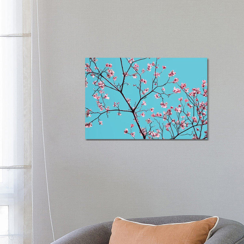 Petals & Sky IV 1 Piece Wrapped Canvas Wall Art, 66.04 cm H x 45.72 cm W x 3.175 cm D