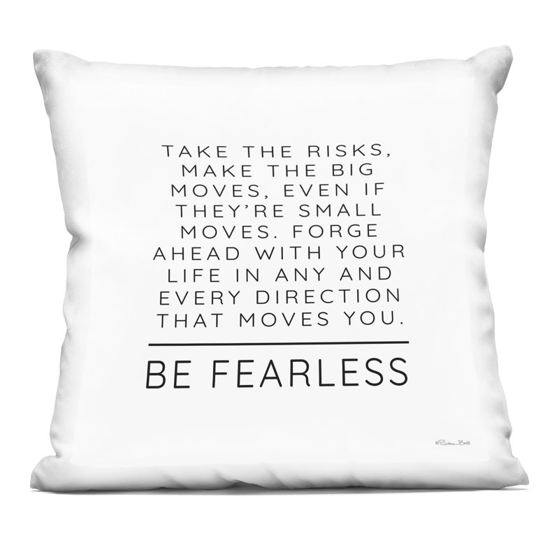 Ensemble de coussins décoratifs imprimés Spread Your Wings and Follow Path, 2 pièces, design par Elizabeth Tyndall