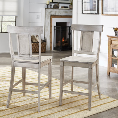 Fortville Solid Wood Counter/Bar Stool