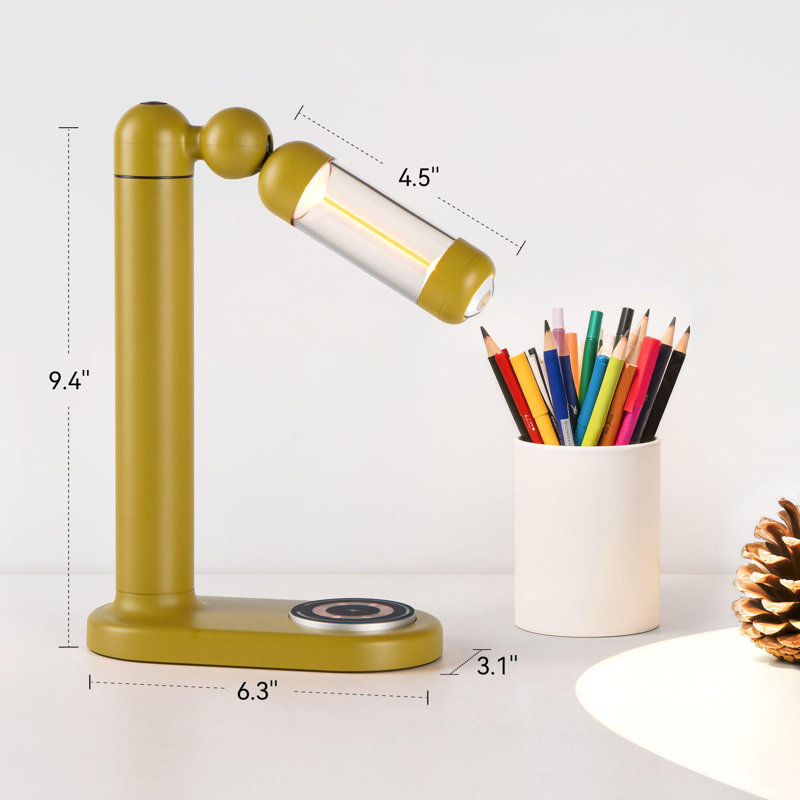 Metal USB Novelty Lamp, Yellow