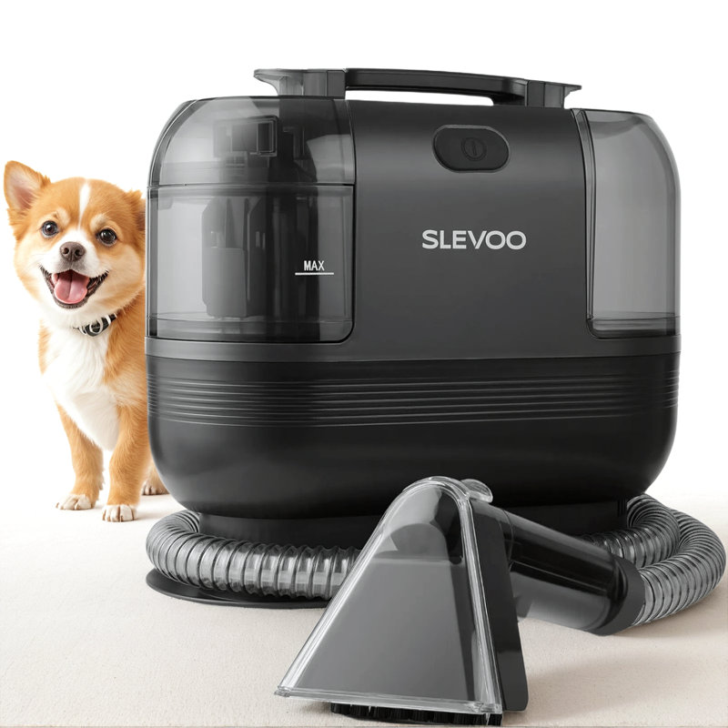 500w Powerful Carpet And Upholstery Cleaner Machine, Deep Cleaning Solution For Pet Accidents, Rugs, Sofas, Carpets And Upholstery, Black