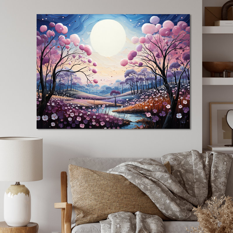 «Meadow Melody I» sur toile, H 30 po x l 40 po x P 1,5 po, Toile tendue