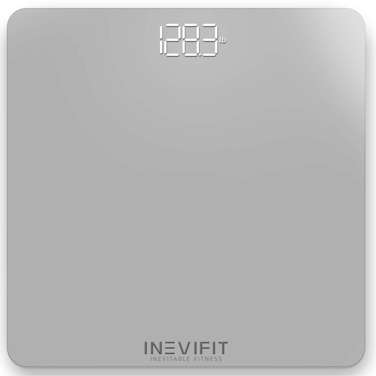 INEVIFIT Inevifit Bathroom Scale, Highly Accurate Digital Bathroom Body  Scale, Measures Weight Up To 400 Lbs Includes Batteries