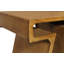 Table de bout Turlock Tyson 2 pièces en noyer royal moderne sur bois massif