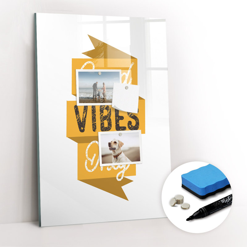 Magnetic Glass Dry Erase Board