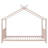Twin Size Metal House Platform Bed-347944865