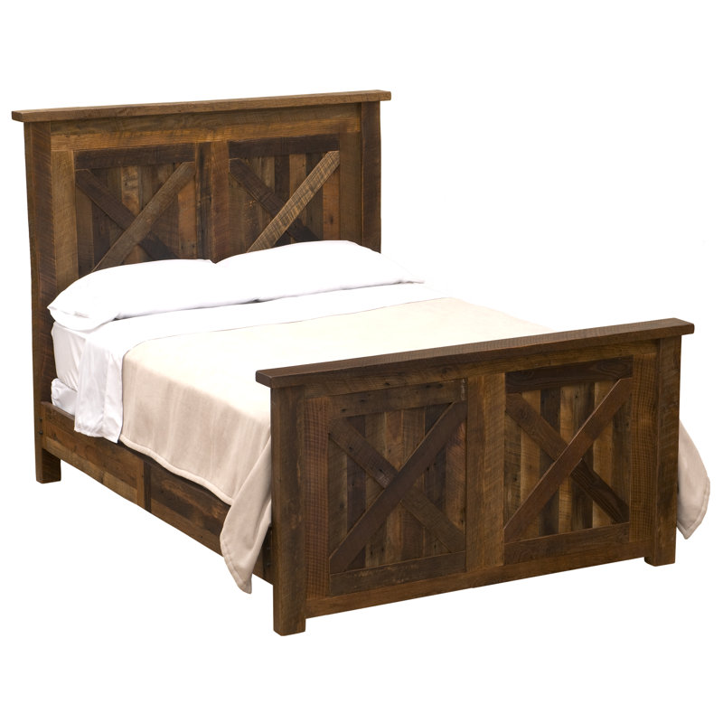 Lit de grange simple Fireside Lodge Barnwood, Lit simple