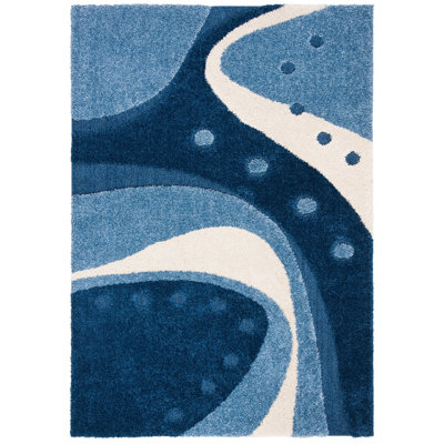 Tapis noir / ivoire Ashal