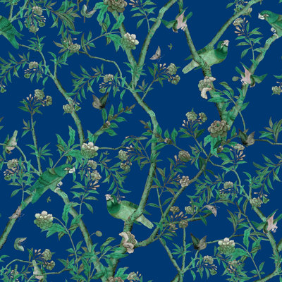 Rouleau de papier peint L 33 pi x l 20,5 po Jade Garden Yuki Osada