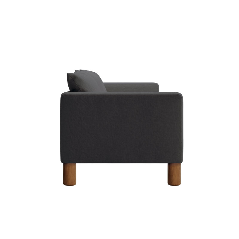 Essential Sofa, Fog Hemp Blend, Cylinder