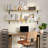 Thenna 2 Piece Paulownia Floating Shelf