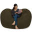 Fauteuil à billes - Fauteuil à billes rond rembourré en mousse à mémoire de forme avec housse amovible et lavable à la machine - Fauteuil à billes avec housse en microfibre douce - Plusieurs tailles et plusieurs tissus lavables à la machine-2081435461-2081435464