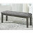 Frisby Polyester Upholstered Bench