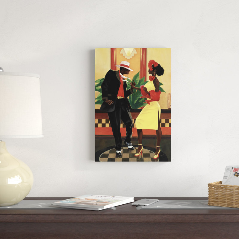 Night Out II, H 18 po x l 12 po x P 1,25 po