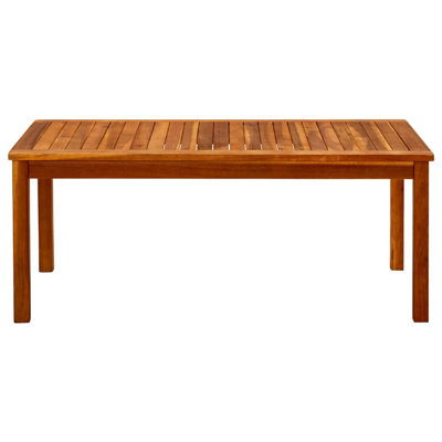 Alexadra Solid Wood Frame Single Coffee Table