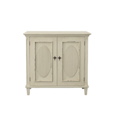 Leona Solid Wood Accent Cabinet