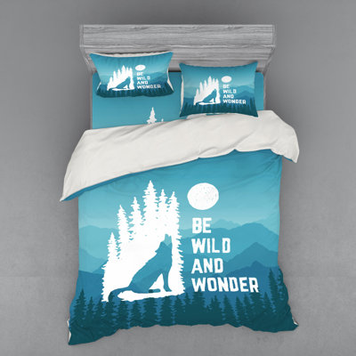 Rustic Polyester Duvet Cover